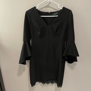 Size 2 (petite) Ralph Lauren black dress